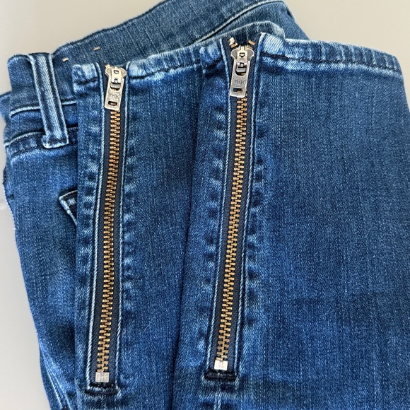 Madewell High Rise Skinny Jeans Zipper Ankle Dark Wash Women Size 28 - Picture 14 of 14